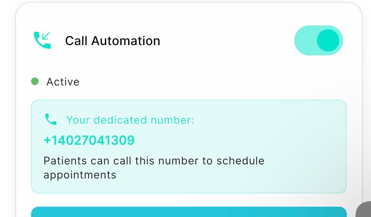MediConsult: Call Automation